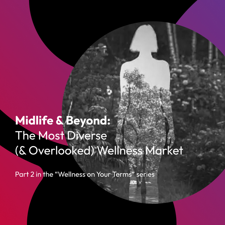 diverse midlife and older adults staying active together outdoors